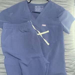 Space Navy Figs Scrubs